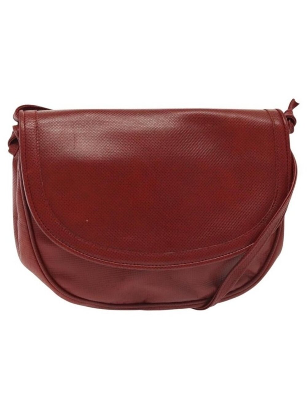 Authentic BOTTEGA VENETA Shoulder Bag Leather Red Gold
